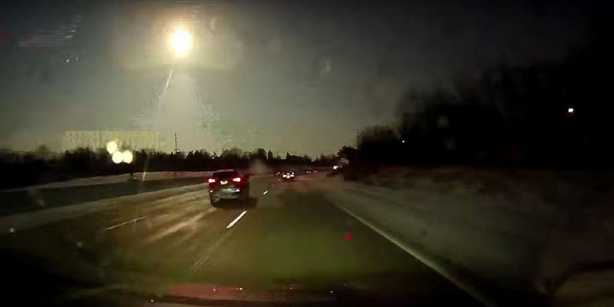 Amerika'ya meteor düştü 2 şiddetinde deprem oldu