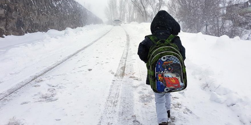 3 şehirde karne gününe kar engeli