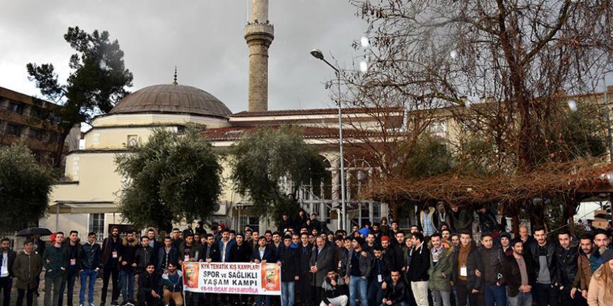 Muğla'ya gelen 150 öğrenci sağlıklı yaşam kampına katıldı