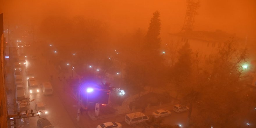 Toz taşınımı Güneydoğu’yu kızıl gezegene çevirdi