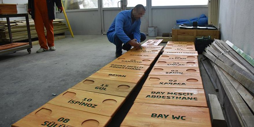 Cezaevindeki üretimden 3 milyon liralık ciro