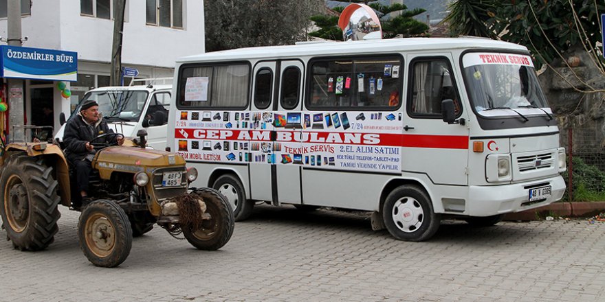 'Cep ambulansı' ile köy sakinlerinin hizmetinde