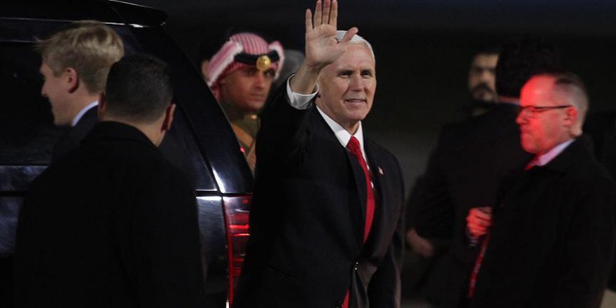'Pence’in İsrail ziyareti ve siyasi içeriği kabul edilemez'