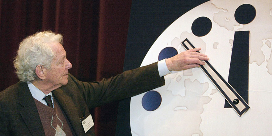 Kıyamet saatini 30 saniye daha ileriye aldılar