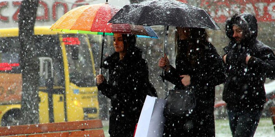 Marmara Bölgesi'nde kar beklentisi