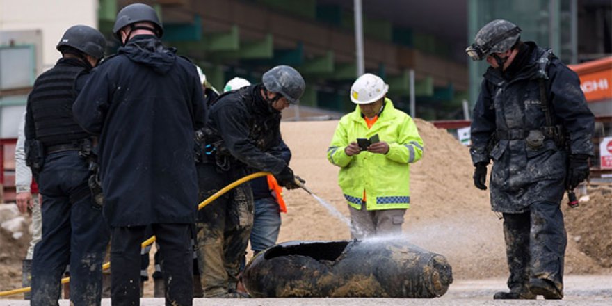 Çin'de ikinci dünya savaşından kalma bomba bulundu
