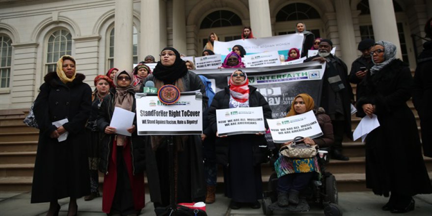 Amerika'da 'Dünya Başörtüsü Günü' için buluştular