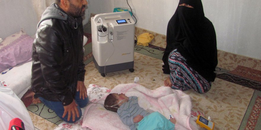 Münbiçli aileye yardım eli