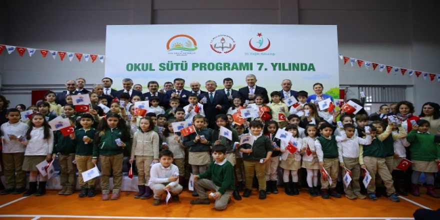 Öğrencilere bugüne kadar 1 buçuk milyar kutu süt dağıtıldı