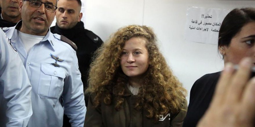 Abbas'tan 'cesur kız' Ahed'e övgü