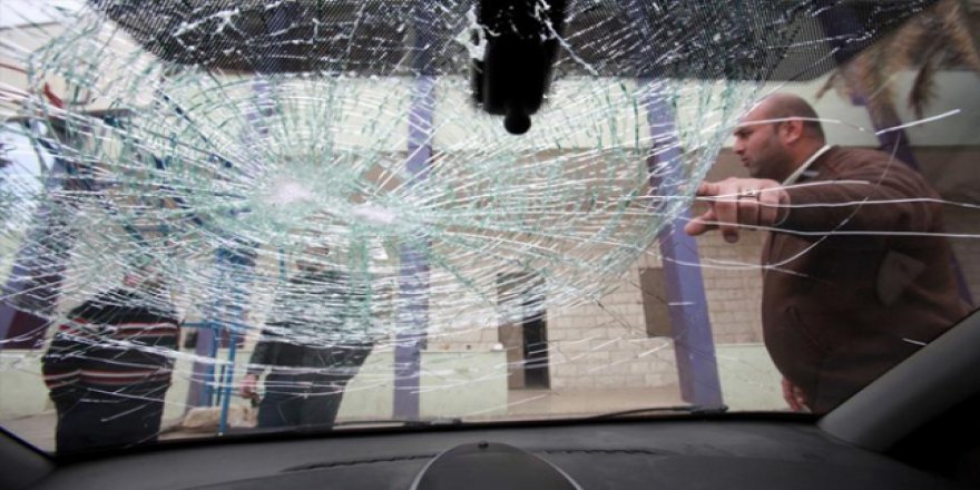 Yahudi yerleşimciler işgal altındaki Batı Şeria'da Filistinlilere saldırdı