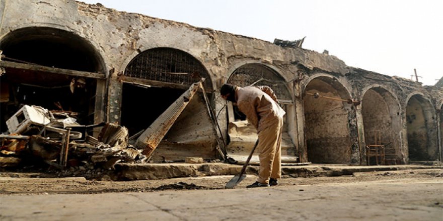 Musul'daki savaş mağduru çocukların zorlu yaşamı
