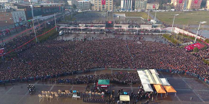 Şehitlerimizi uğurladık
