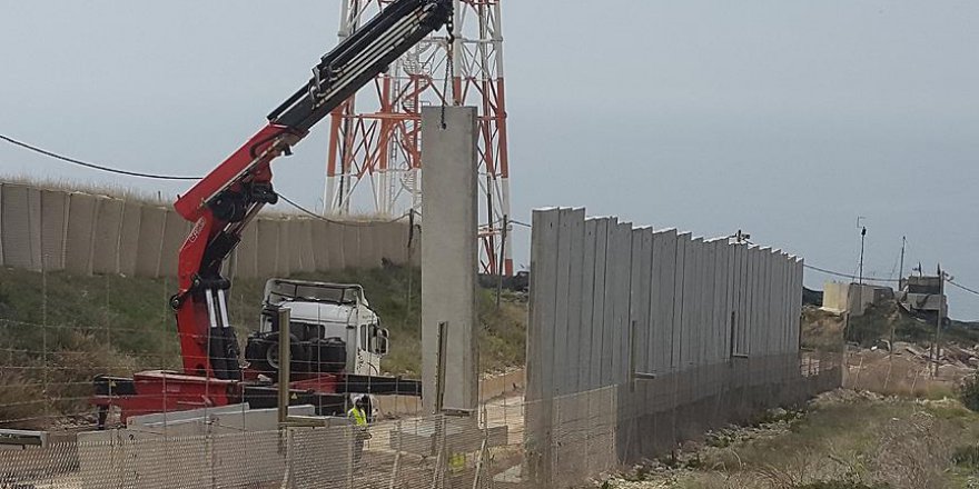 İsrail, Lübnan sınırında duvar inşa ediyor