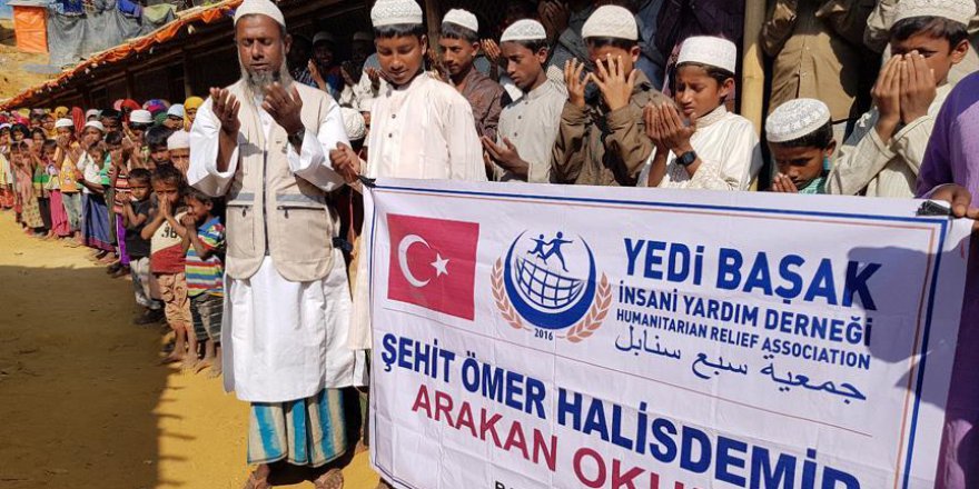 Arakan'da Ömer Halisdemir Okulu açıldı