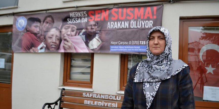 Arakanlılara sözünü tutmak için tek başına yardım topluyor