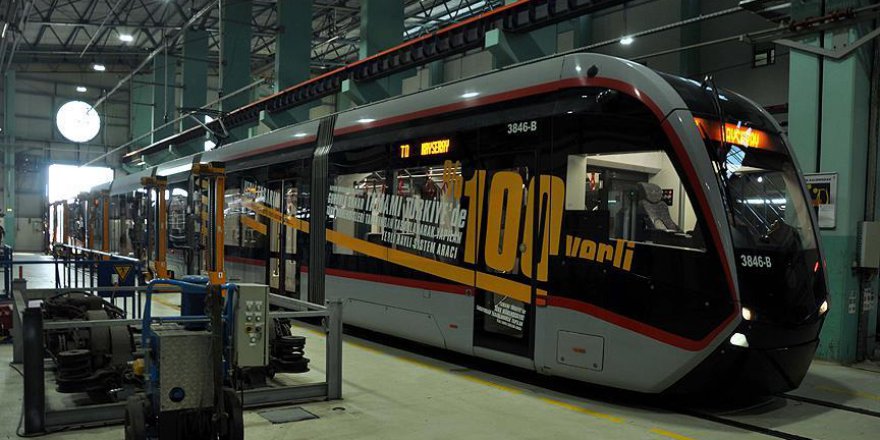 Yerli ve milli tramvayla 127 milyon lira tasarruf sağlandı