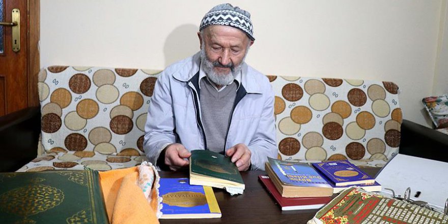 87 yaşındaki Nail Dede'nin okuma-yazma hayali