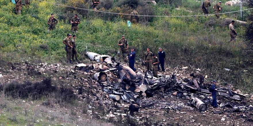 İsrail savaş uçağının düşürülmesiyle ilgili ayrıntılar ortaya çıktı