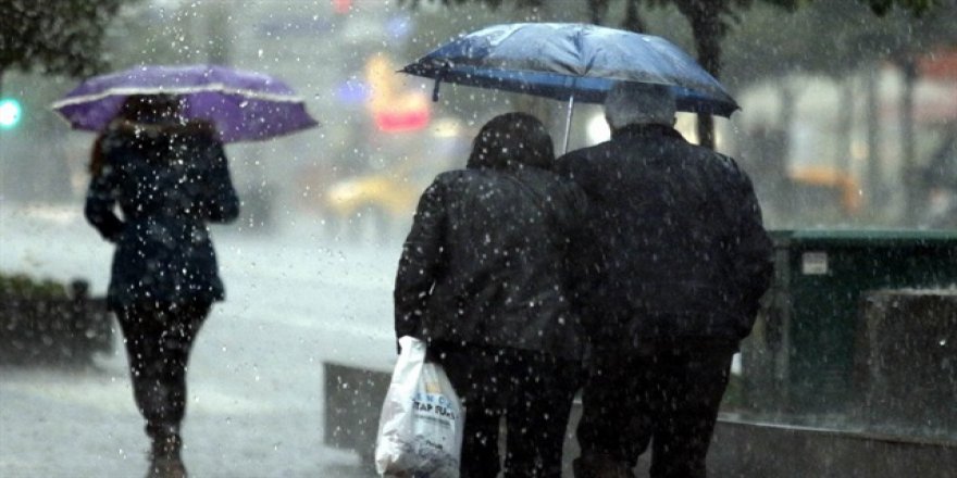 Meteorolojiden 5 bölgeye yağış uyarısı