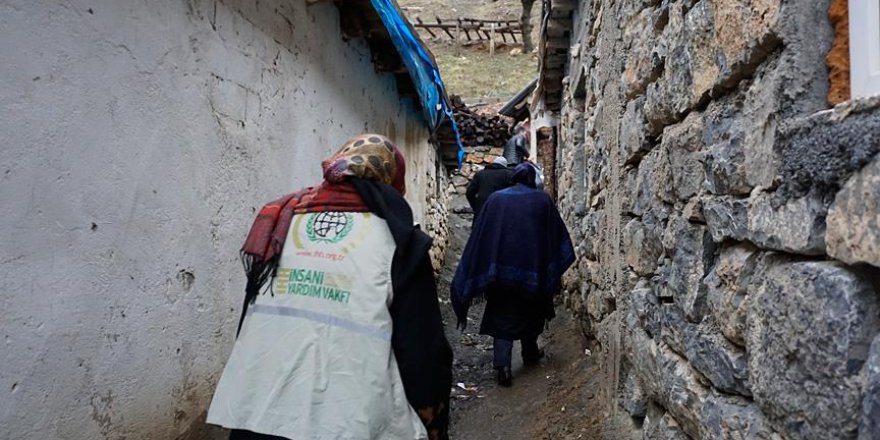 Şırnak'ta İHH'den 800 aileye yardım