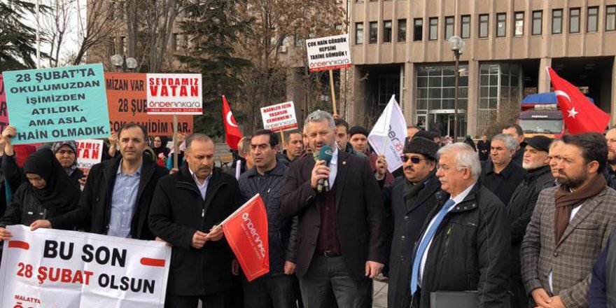 '28 Şubat davasıyla darbe zihniyeti de yargılanmakta'