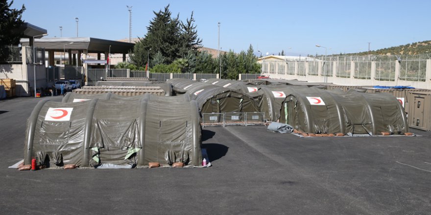 TSK'dan sınıra seyyar ilk yardım hastanesi