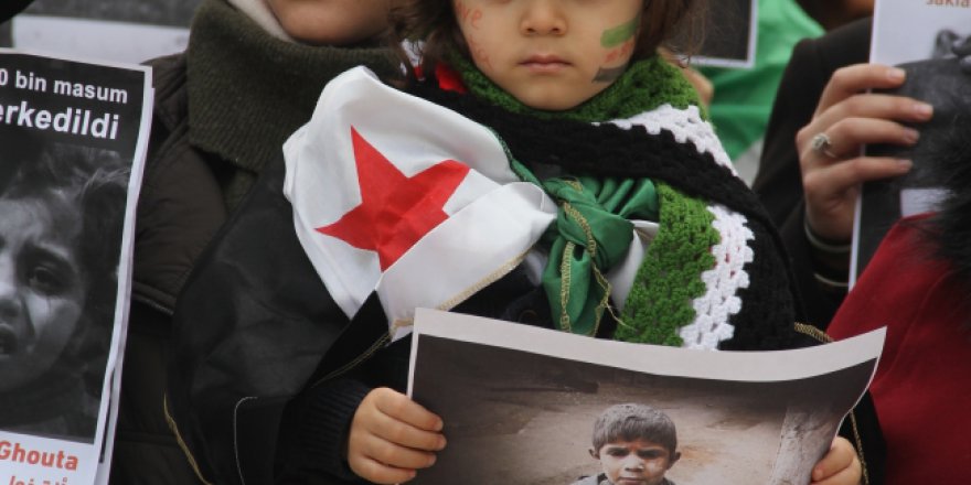 Suriyeli sığınmacılardan Doğu Guta'ya yardım çağrısı