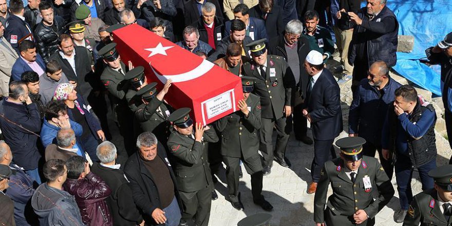 Afrin şehidi dualarla uğurlandı