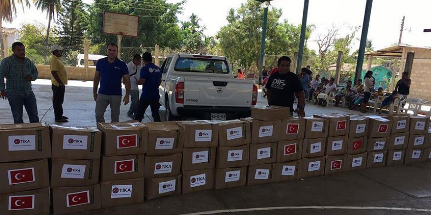 Meksikalı depremzedelerin yardımına Türkiye koştu
