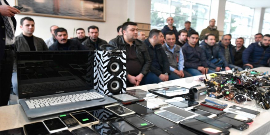 Toplu taşıma araçlarında unutulan eşyalar yeni sahiplerini buldu