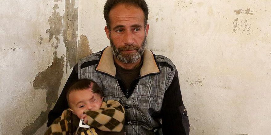 Doğu Gutalı Kerim Bebek de canını kurtarmak için yeraltına sığındı