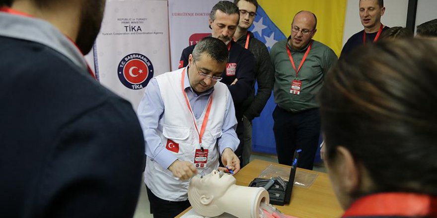 TİKA Bosna Hersek'te eğitimlerine devam ediyor