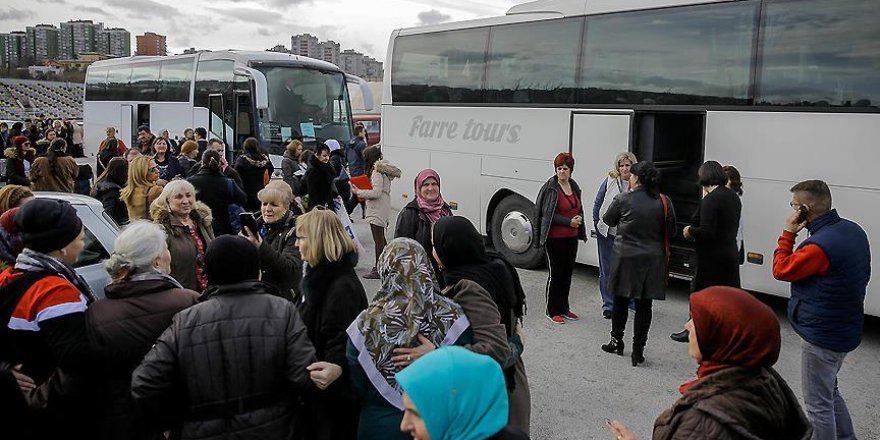 'Vicdan Konvoyu'na Bosnalı kadınlar da destek veriyor