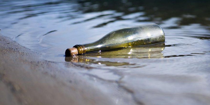 Dünyanın en eski şişe mesajı