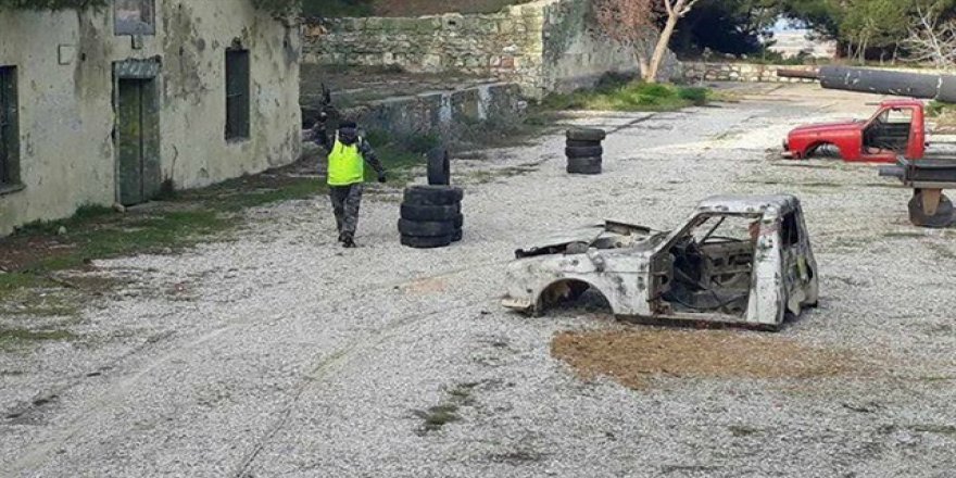 Tarihi tabyada 'paintball' oynanması tepkilere neden oldu