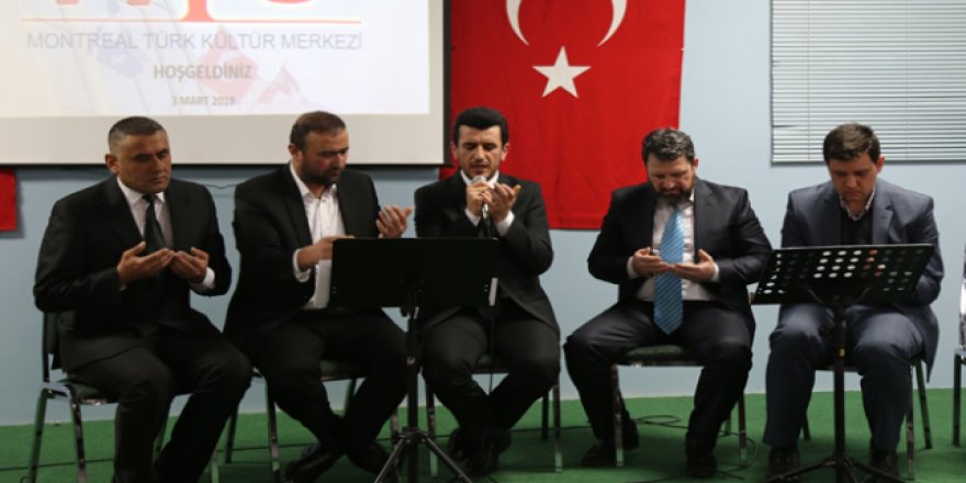 Kanada'da Afrin şehitleri için mevlit okutuldu