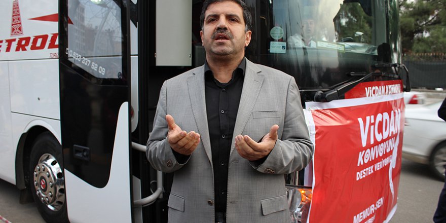 Vicdan Konvoyu'na iki ilimizden destek