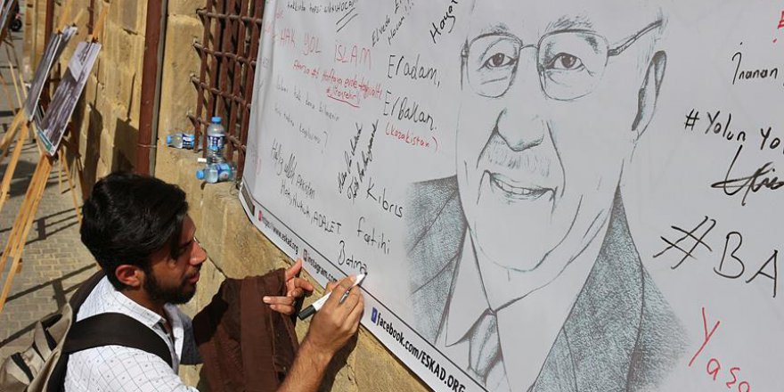 Necmettin Erbakan KKTC'de anıldı