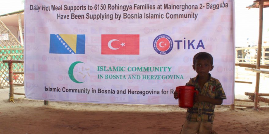 TİKA, Arakanlı Müslümanlara yardım eli uzatmaya devam ediyor