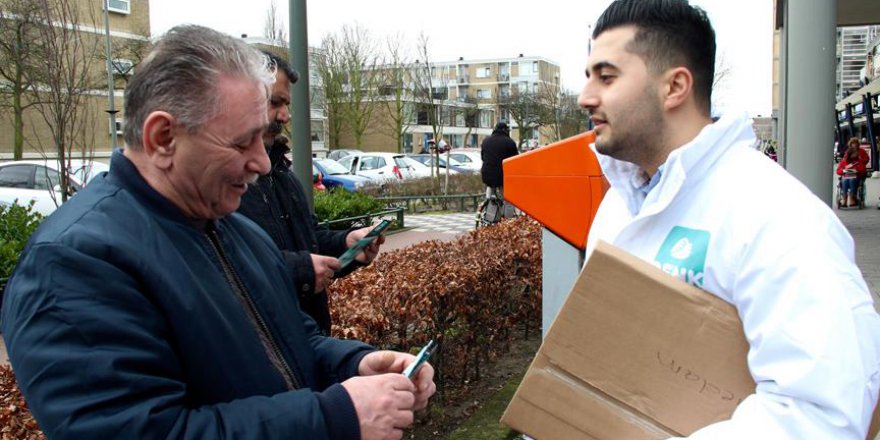 Denk Partisi Hollanda'nın en genç tabana sahip