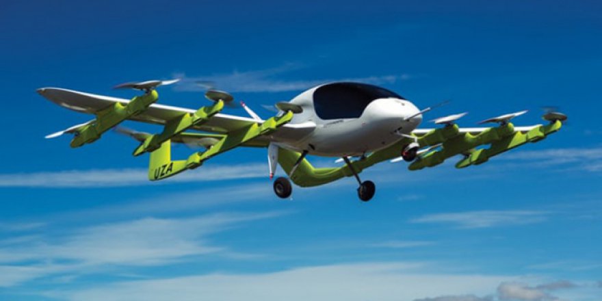 Uçan Taksi görenleri şaşkına çevirdi