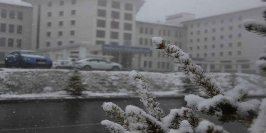 Mart ortasında beyaz rahmet yağdırıldı