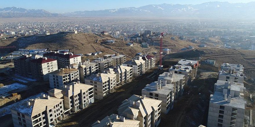 "Yeni Yüksekova" havadan görüntülendi