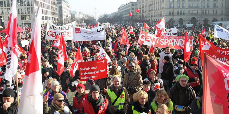 Almanya'da kamu çalışanlarından uyarı grevi