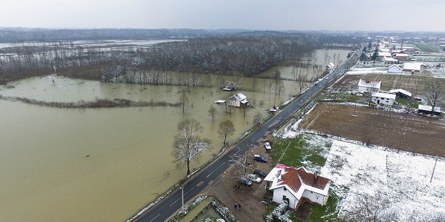 Bosna Hersek'te sel