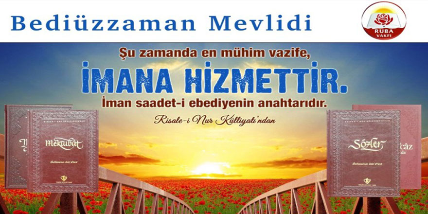 Kırklareli Bediüzzaman Mevlidi'ne davet