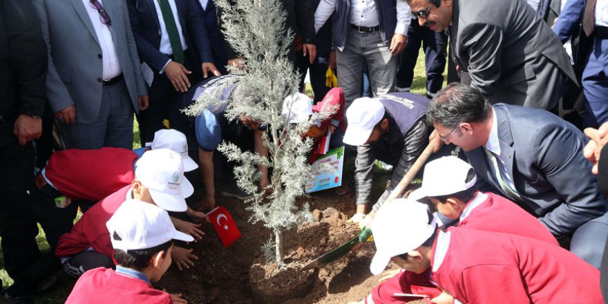 Diyarbakır'a 2 milyon çiçek