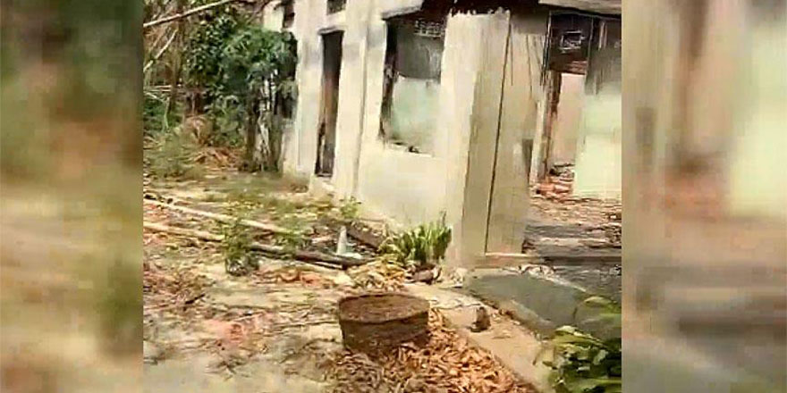 Arakan'da yakılan köylerin yeni görüntüleri ortaya çıktı