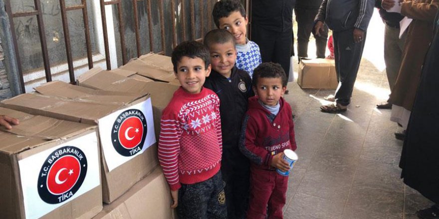 TİKA, Libya'daki muhtaçlara yardım eli uzattı